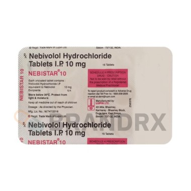 Nebistar 10 mg Lupin
