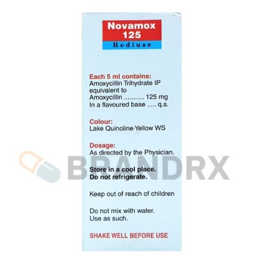 Novamox Rediuse 125 mg/5 ml Cipla